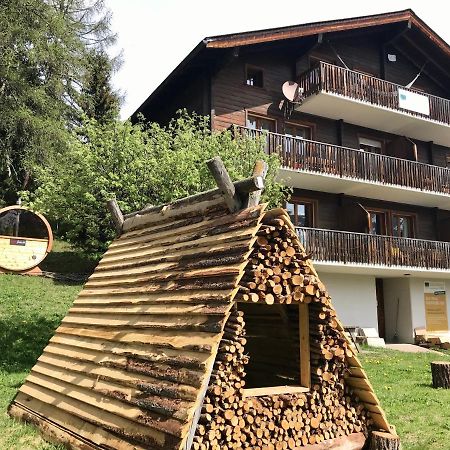 Laerchenwald Lodge Bellwald Kültér fotó