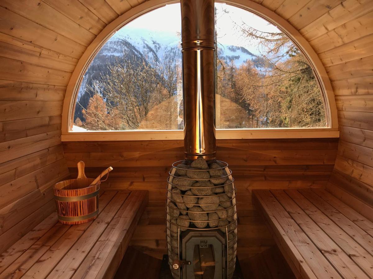 Laerchenwald Lodge Bellwald Kültér fotó