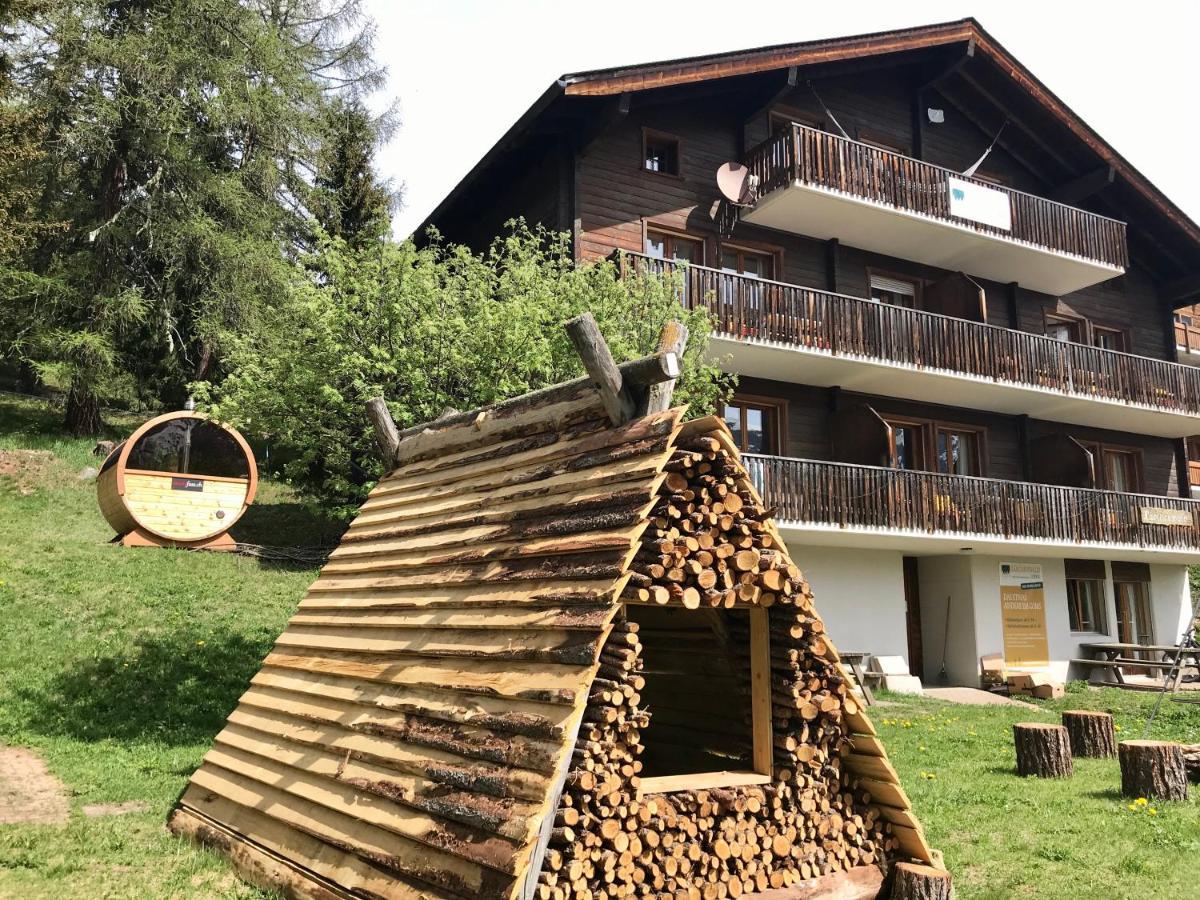 Laerchenwald Lodge Bellwald Kültér fotó